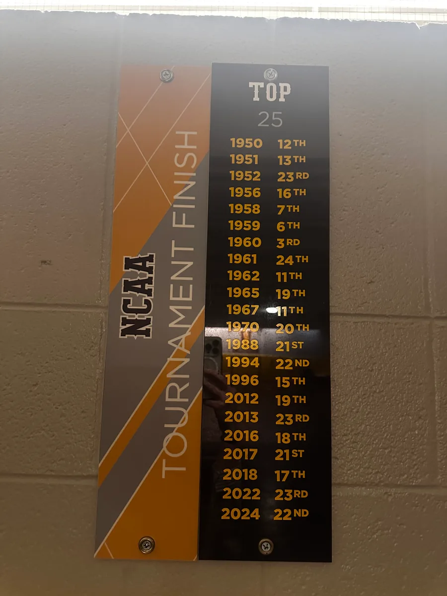 Frosted glass window graphics for an office