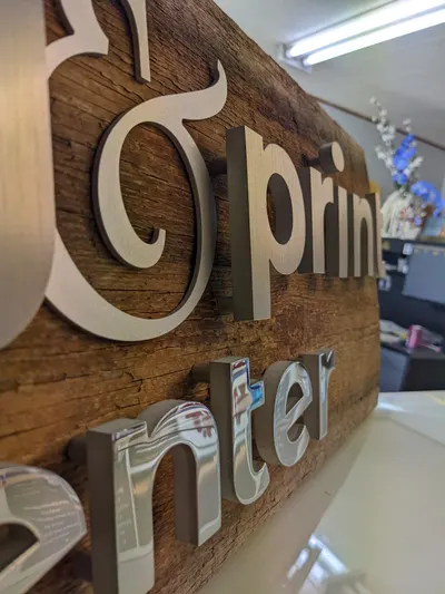 Interior Signs by American Paintbrush Signs & Graphics, Laramie Wyoming