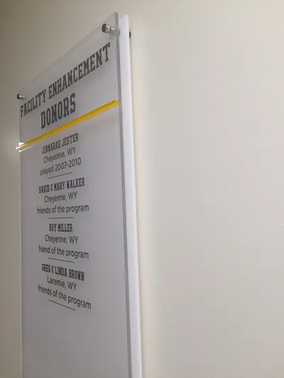 Interior Signs by American Paintbrush Signs & Graphics, Laramie Wyoming