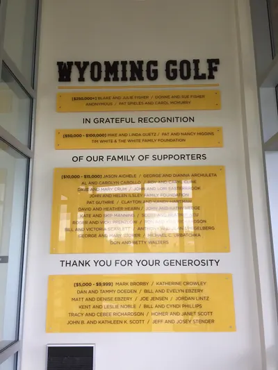 Interior Signs by American Paintbrush Signs & Graphics, Laramie Wyoming