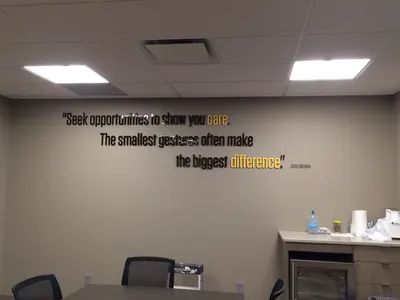 Interior Signs by American Paintbrush Signs & Graphics, Laramie Wyoming