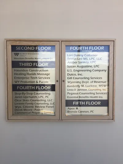 Interior Signs by American Paintbrush Signs & Graphics, Laramie Wyoming