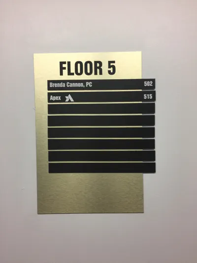 Interior Signs by American Paintbrush Signs & Graphics, Laramie Wyoming