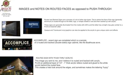 Outdoor Signs by American Paintbrush Signs & Graphics, Laramie Wyoming