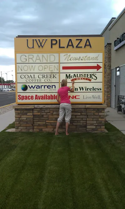 Outdoor Signs by American Paintbrush Signs & Graphics, Laramie Wyoming