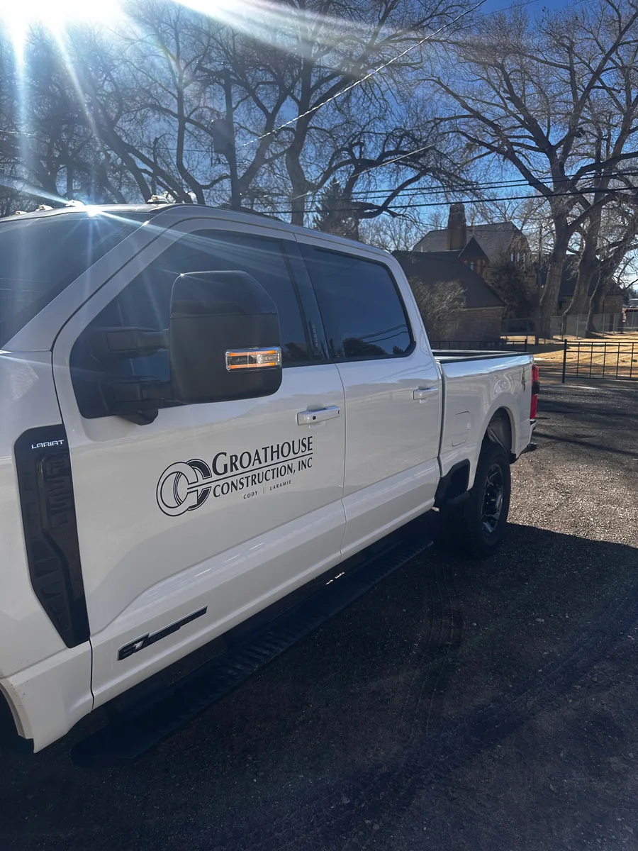 Fleet vehicle graphics — unified look across multiple trucks