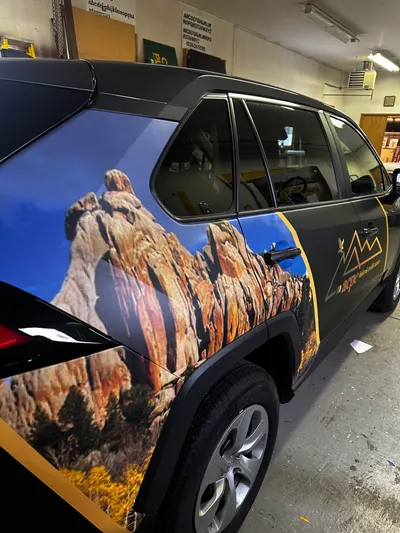 Vehicle Wraps by American Paintbrush Signs & Graphics, Laramie Wyoming
