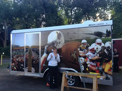 Vehicle Wraps by American Paintbrush Signs & Graphics, Laramie Wyoming